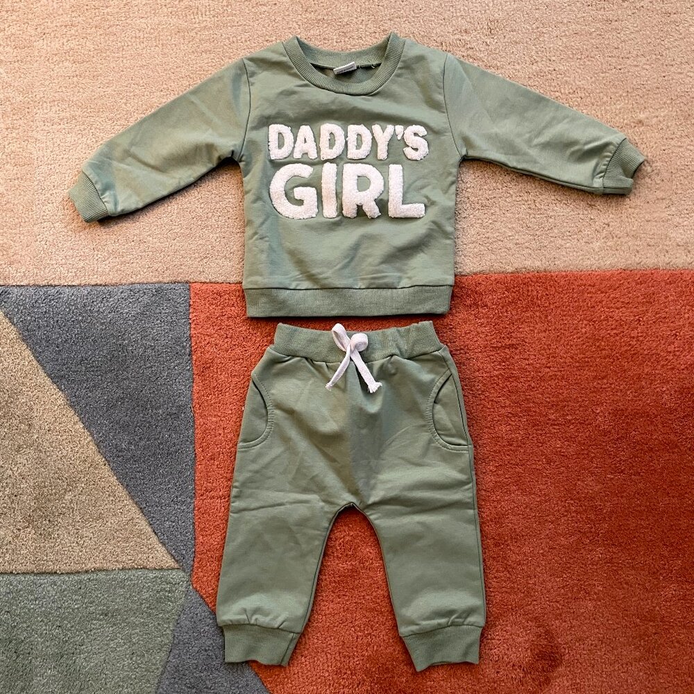 Baby Girl 6-12M Matching Lounge Set